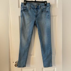 American Eagle super stretch crop jegging